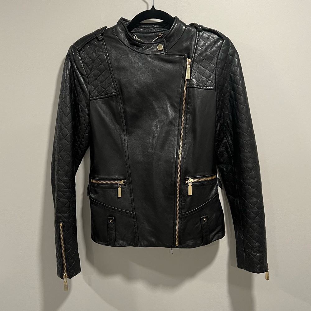 ✨HP✨ Genuine leather jacket - Picture 3 of 8